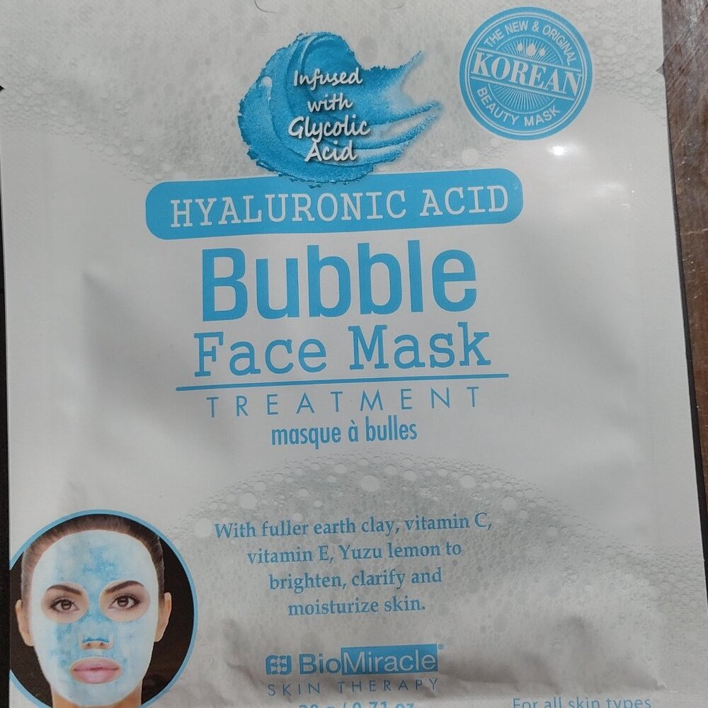 Bio Miracle Hyaluronic Acid Bubble Face Mask